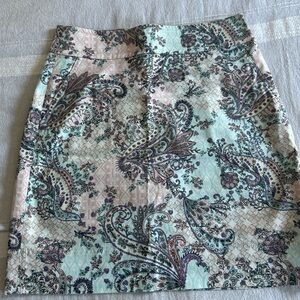 💖HP🛍️Talbots Floral Skirt